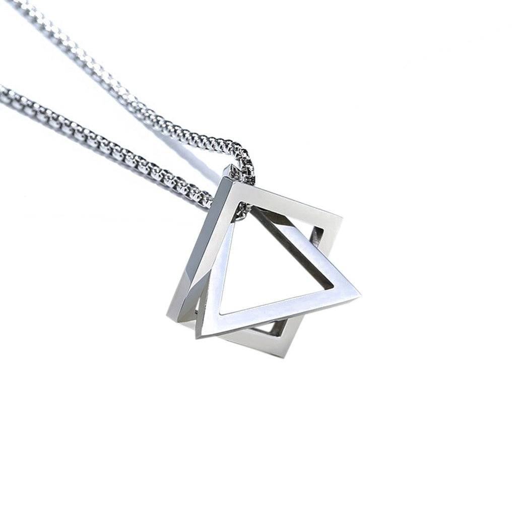 Square Triangle Necklace