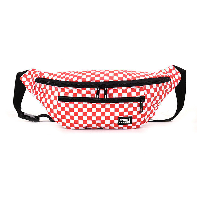 Checkered Waist Bag
