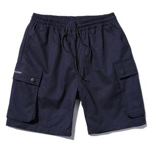 Solid Cargo Shorts