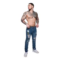 Streetpit Stonewashed Blue Jeans
