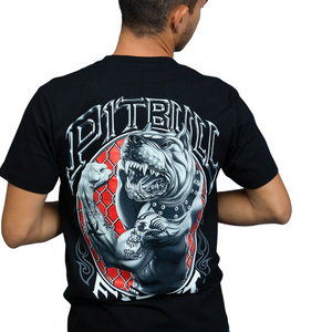 Pierced Bull Dog Graphic T-Shirt