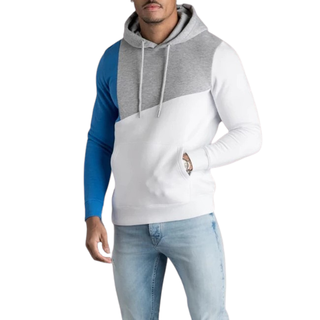 Cozy Color-Blocked Hoodie