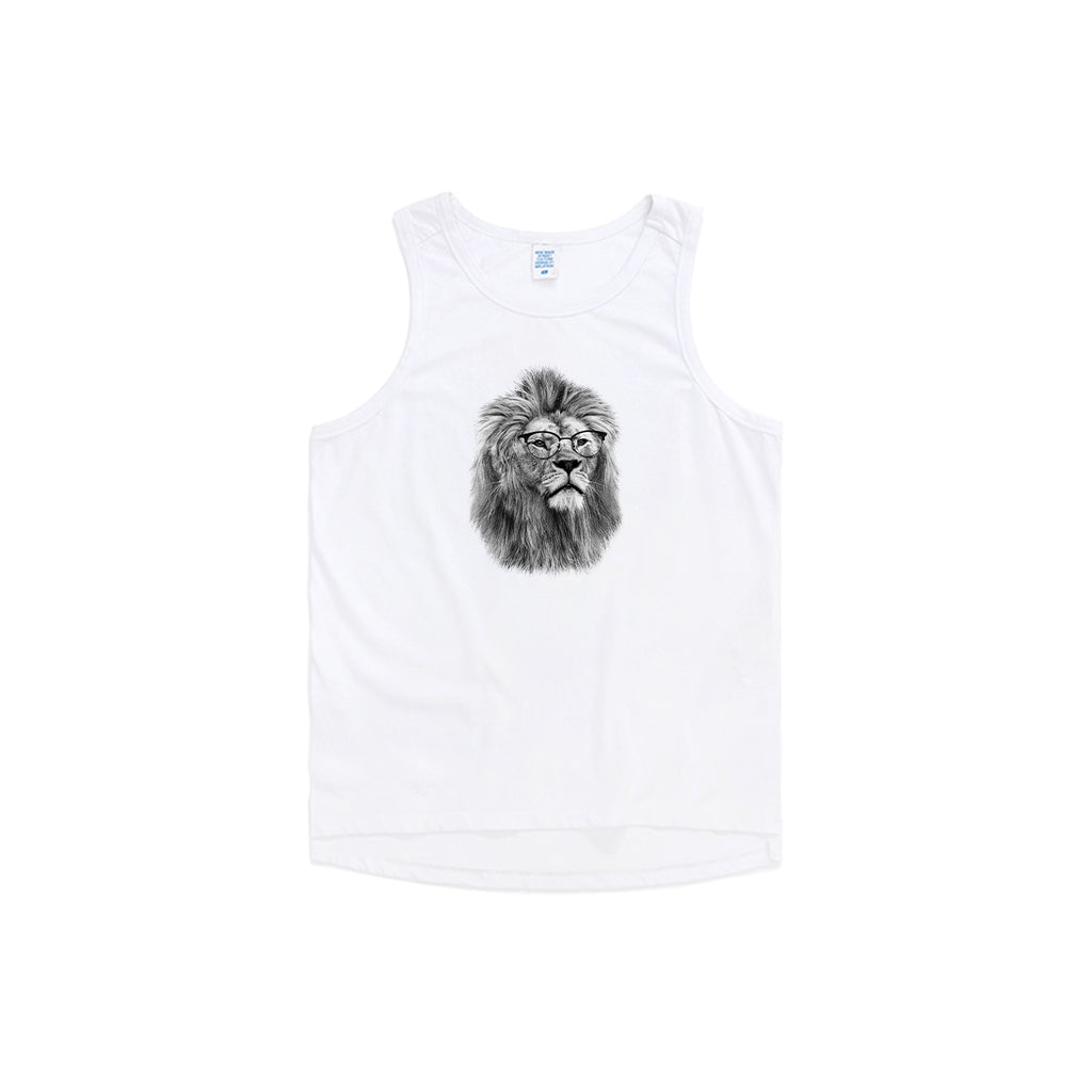 Philosopher Lion V1 Oversized Tank Top