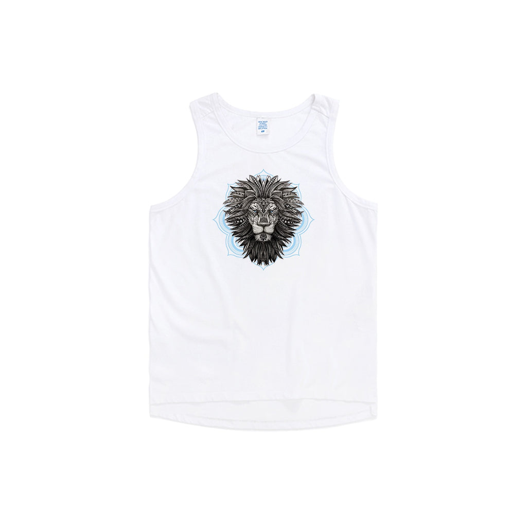 Tribal Lion Oversized Tank Top