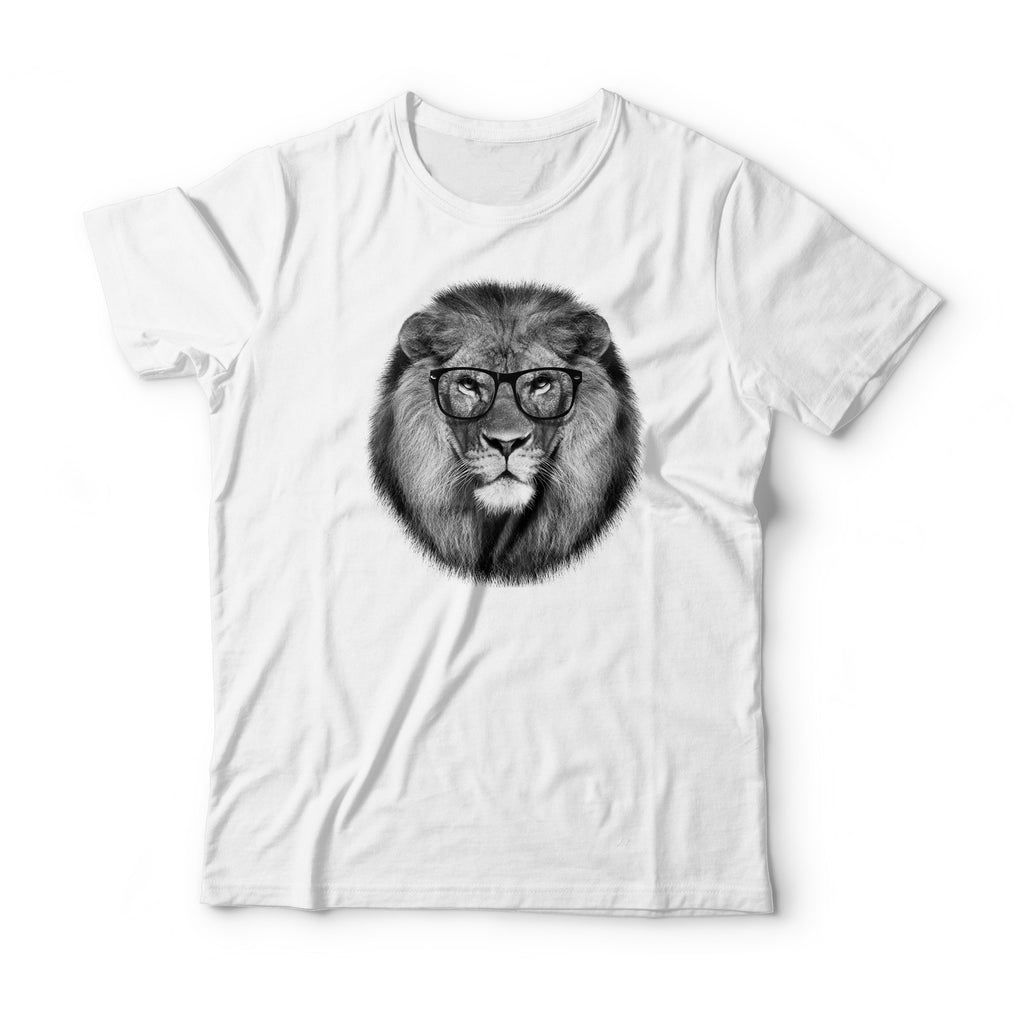 Classic Glasses Lion T-Shirt