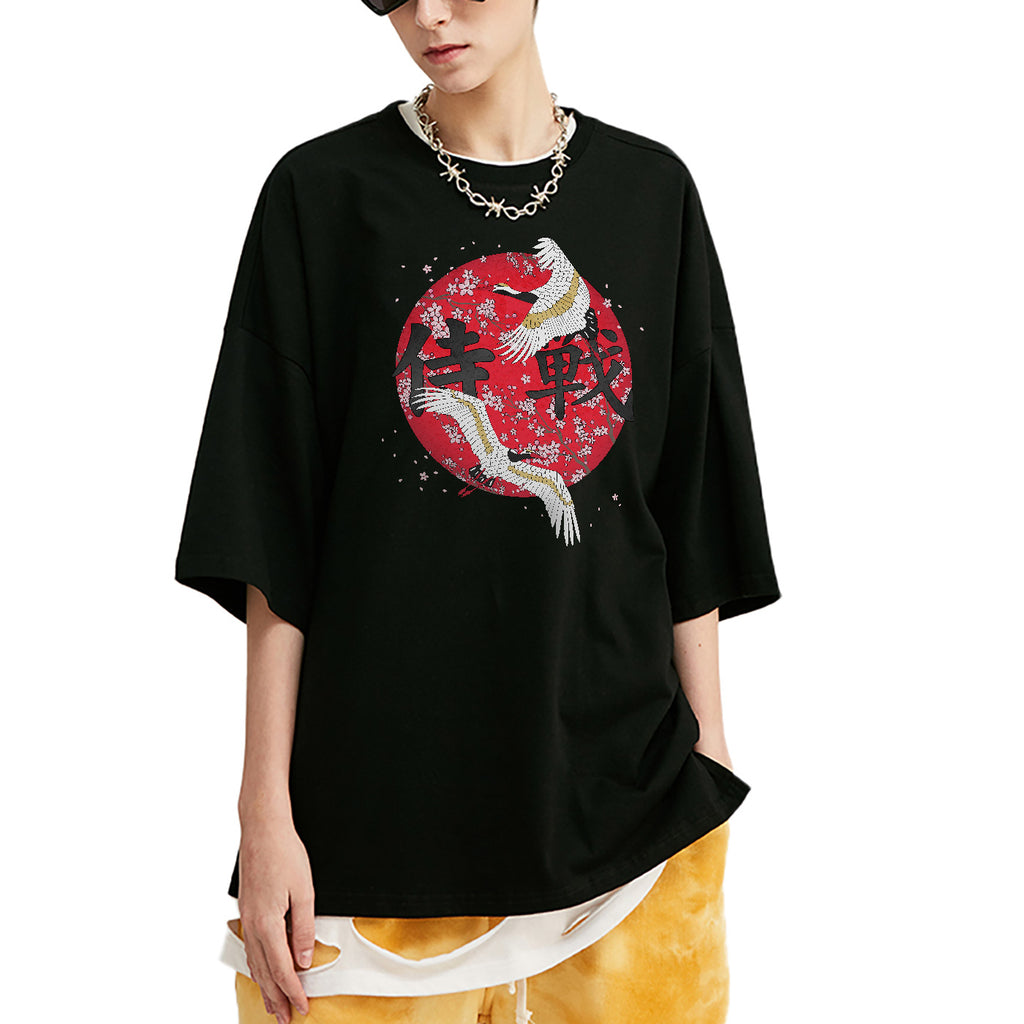 Heron's Dance Oversized T-Shirt