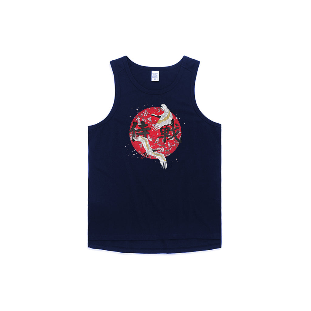 Heron's Dance Oversized Tank Top