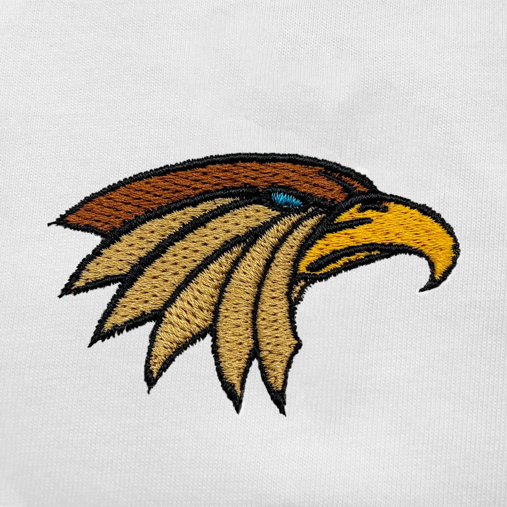 Eagle Embroidered Oversized Tank Top