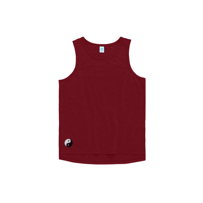 Balance Embroidered Oversized Tank Top
