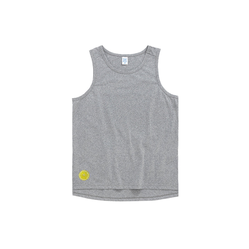 Citron Embroidered Oversized Tank Top