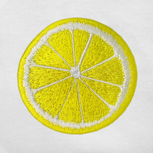 Citron Embroidered Oversized Tank Top