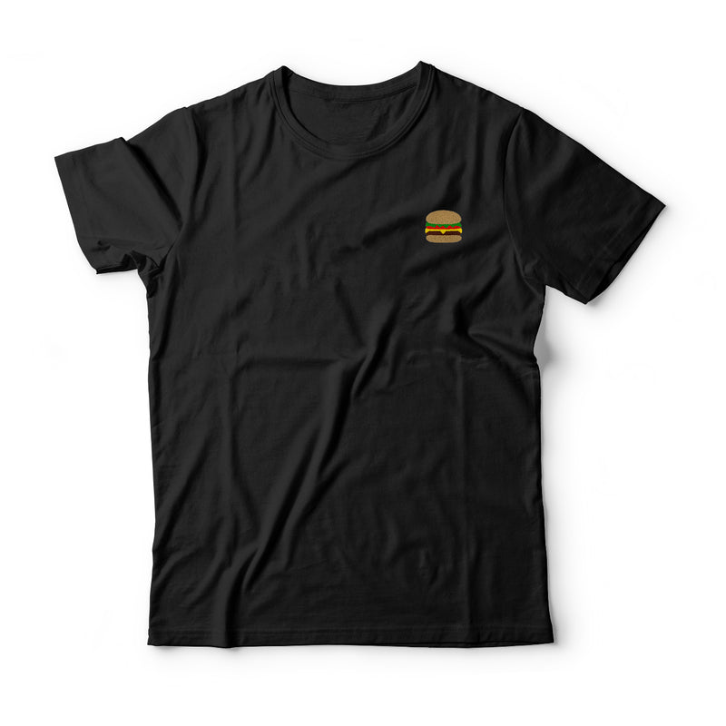 Burger Embroidered T-Shirt