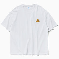 Pizza Embroidered Oversized T-Shirt