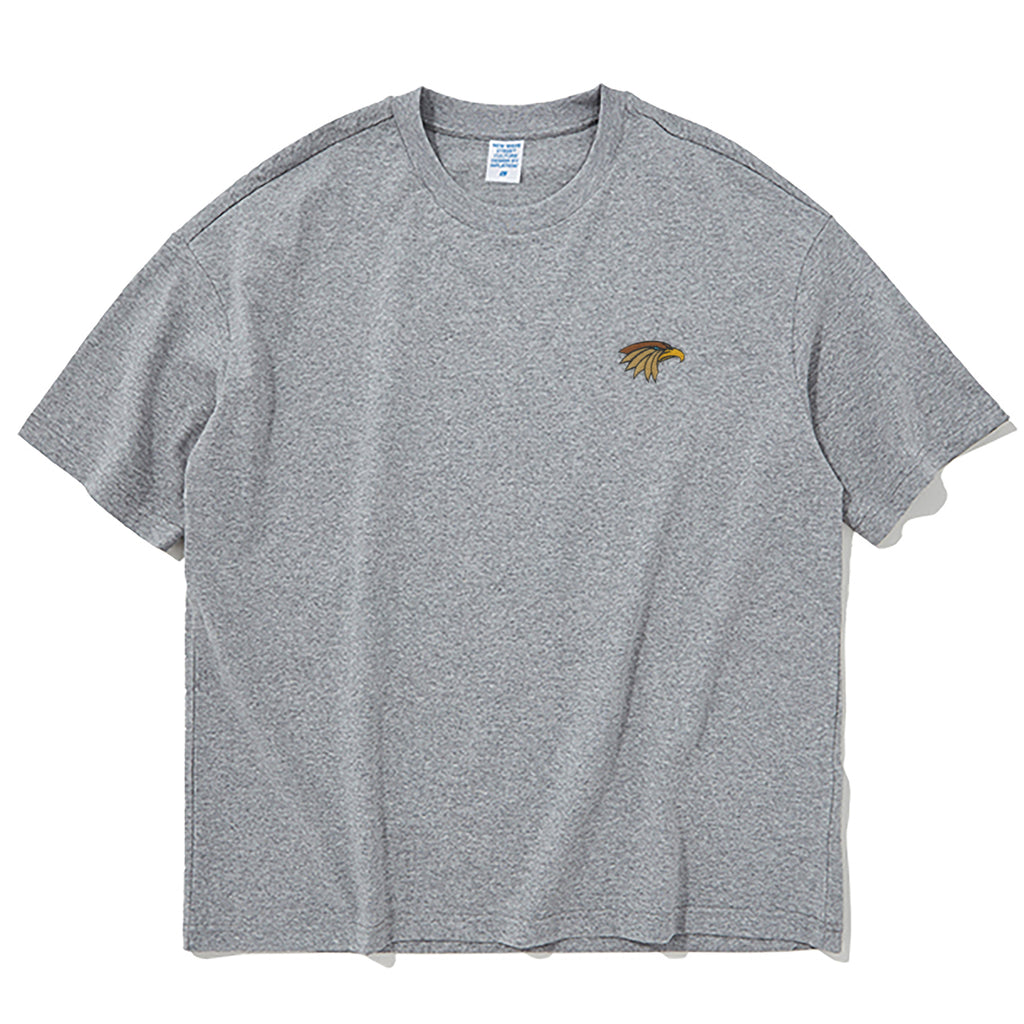 Eagle Embroidered Oversized T-Shirt