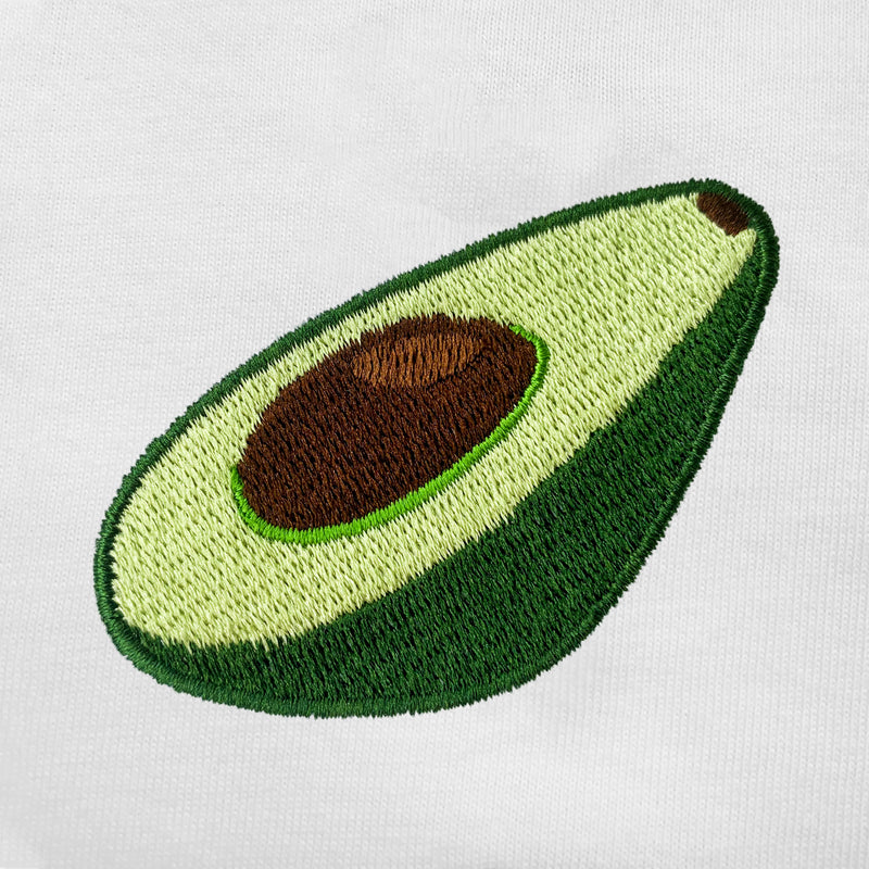 Avocado Embroidered Oversized T-Shirt