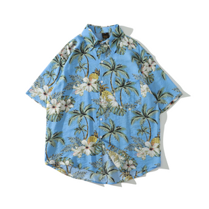 Floral Oversize Button Shirt