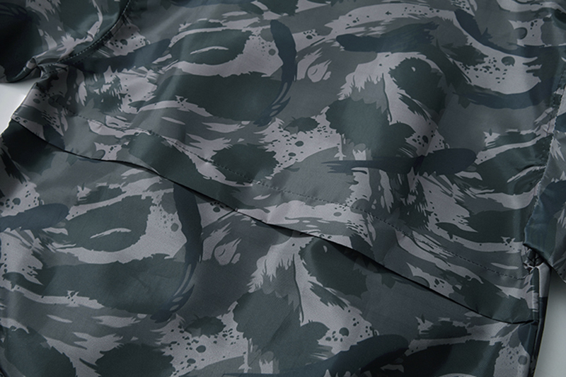 Camouflage Rain Coat