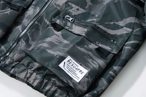 Camouflage Rain Coat
