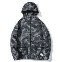 Camouflage Rain Coat