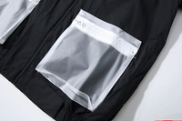 Transparent Front Pockets Jacket