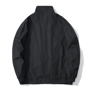 Transparent Front Pockets Jacket