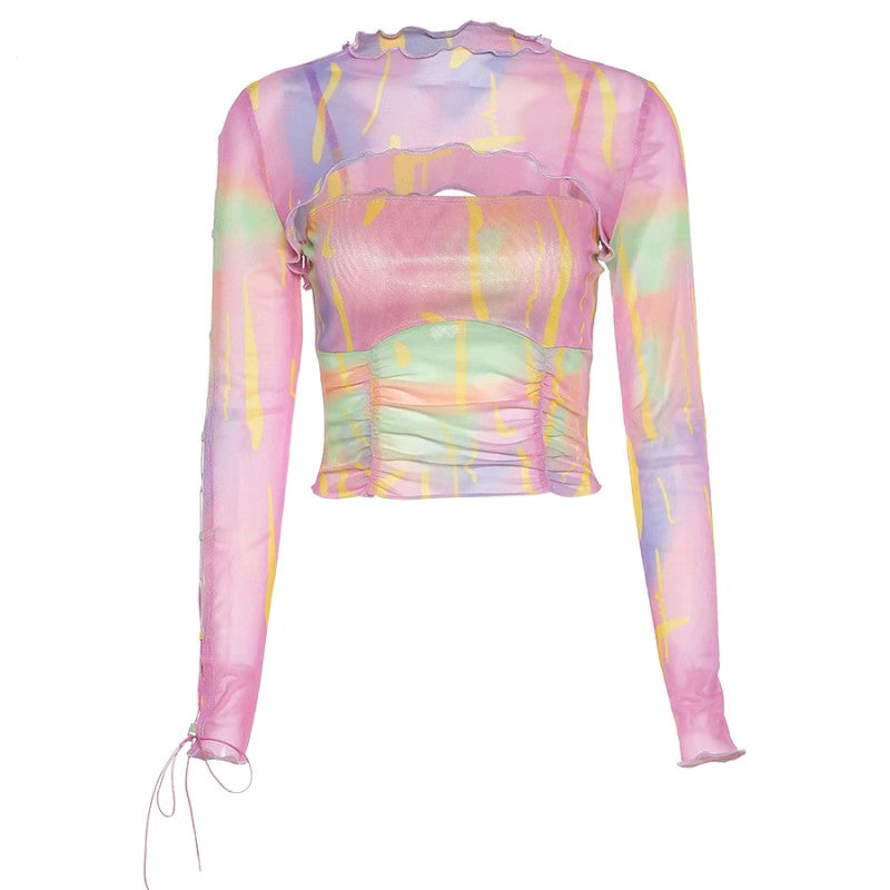 Multicolor Long Sleeve Shirt