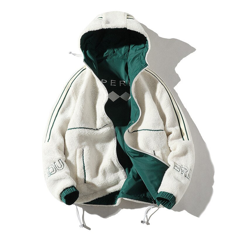 Plush Hooded Jacket