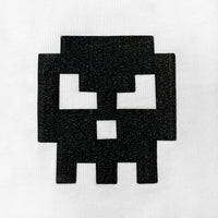 Crazy Skull Embroidered Oversized T-Shirt