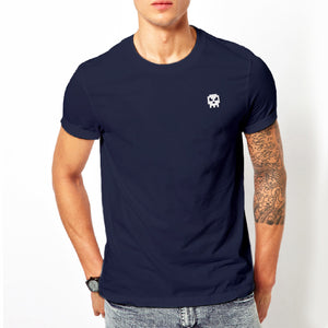 Crazy Skull Embroidered T-Shirt