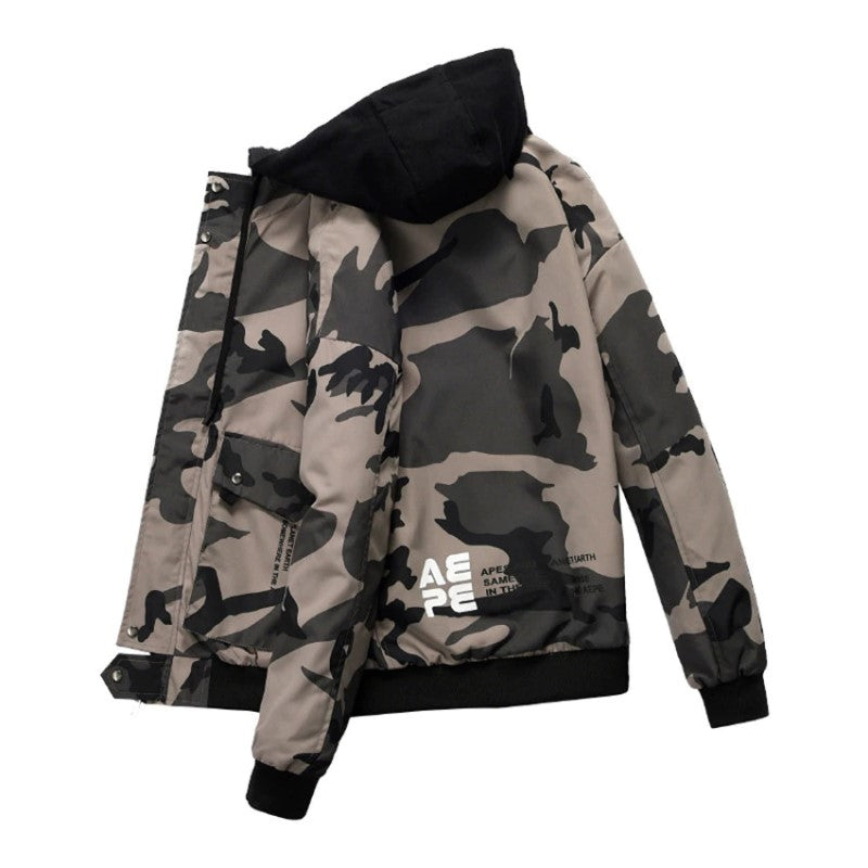Hooded Fashion Jacket