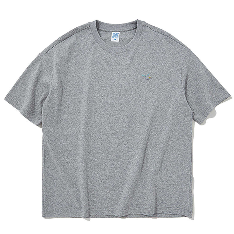 Bats Embroidered Oversized T-Shirt