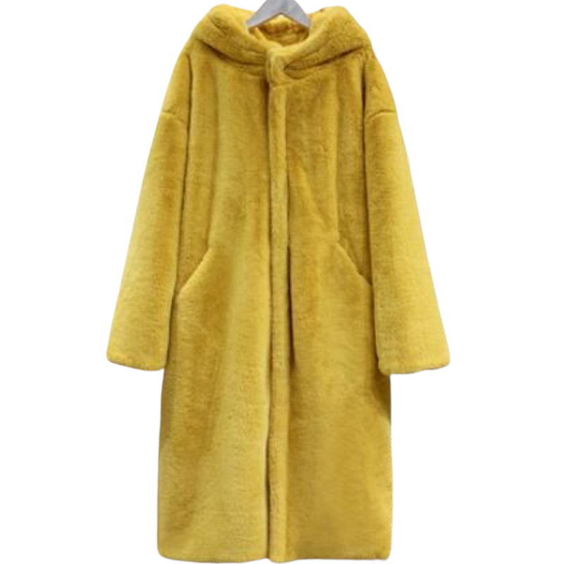 Warm Long Hooded Jacket