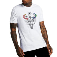 Crystal Buffalo Skull T-Shirt