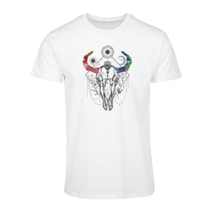 Crystal Buffalo Skull T-Shirt