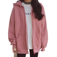 Oversized Zipper Hoodie
