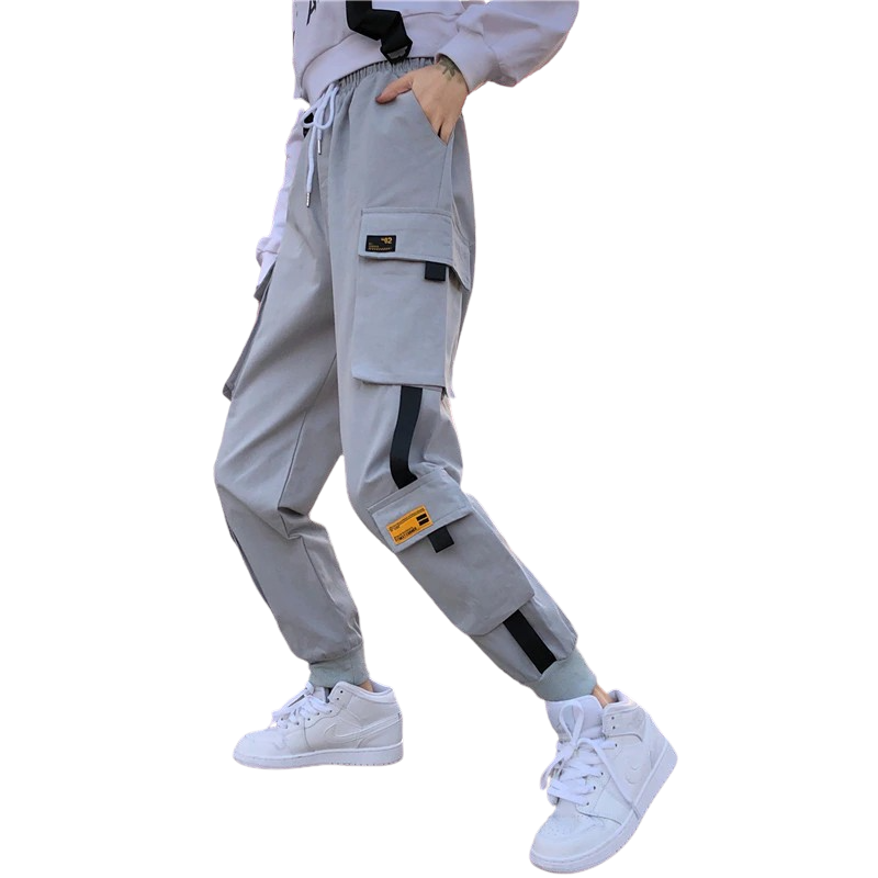 High Waist Cargo Pants
