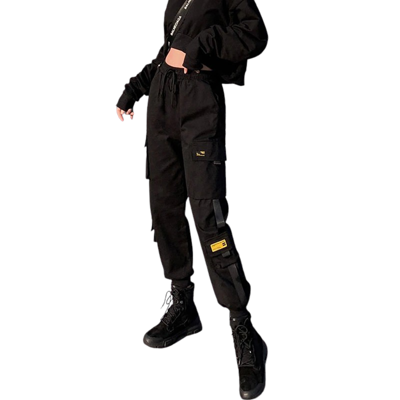 High Waist Cargo Pants