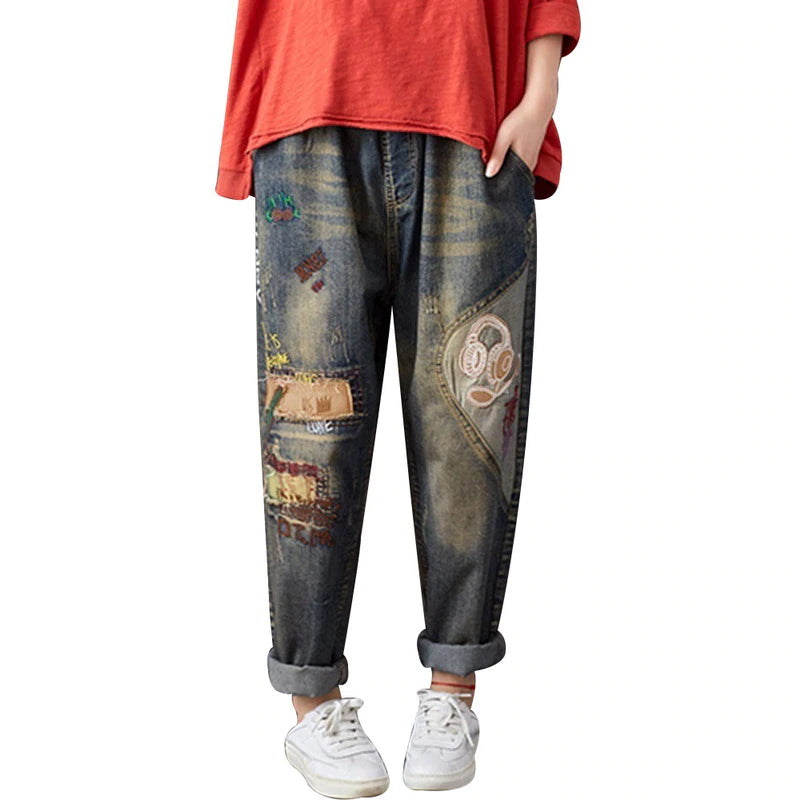 Fun Oversized Jeans