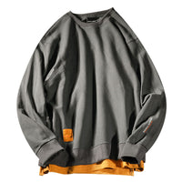 Simple Round Neck Sweatshirt