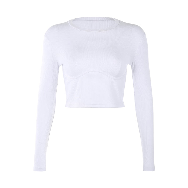 Elegant Long Sleeve Sweatshirt