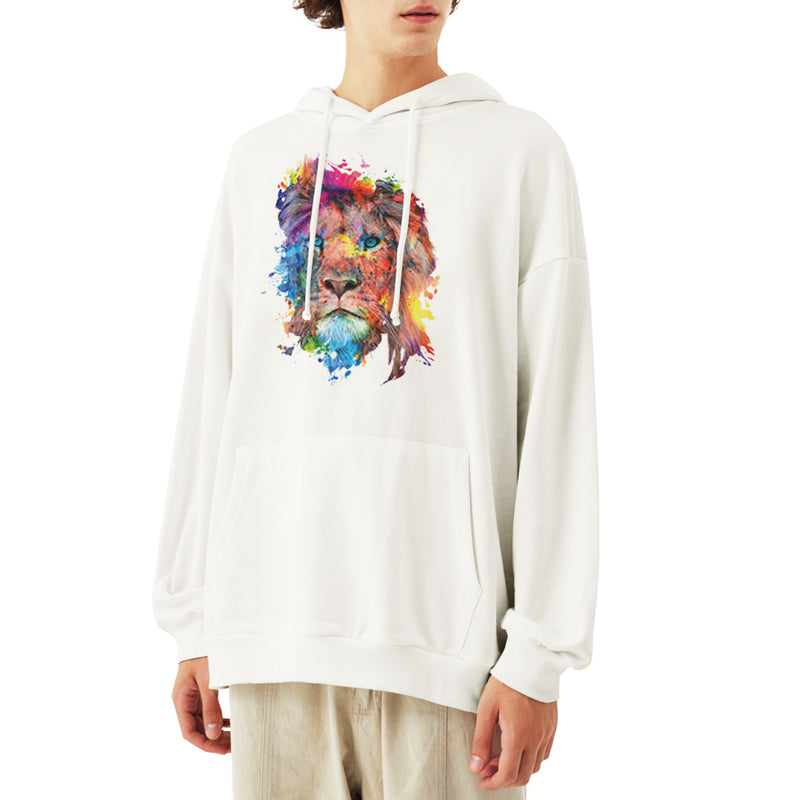 Colorful Lion Hoodie