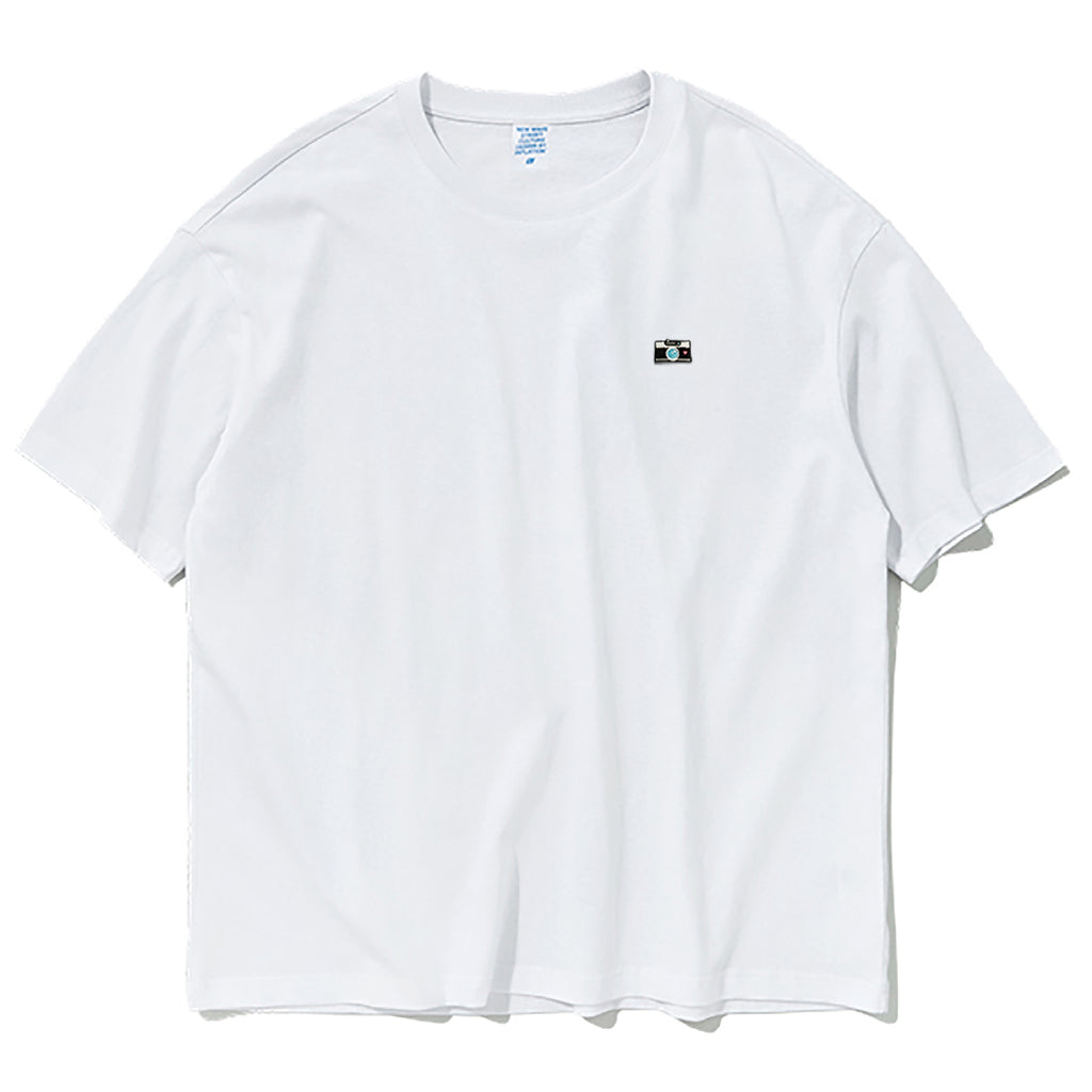 Camera Embroidered Oversized T-Shirt