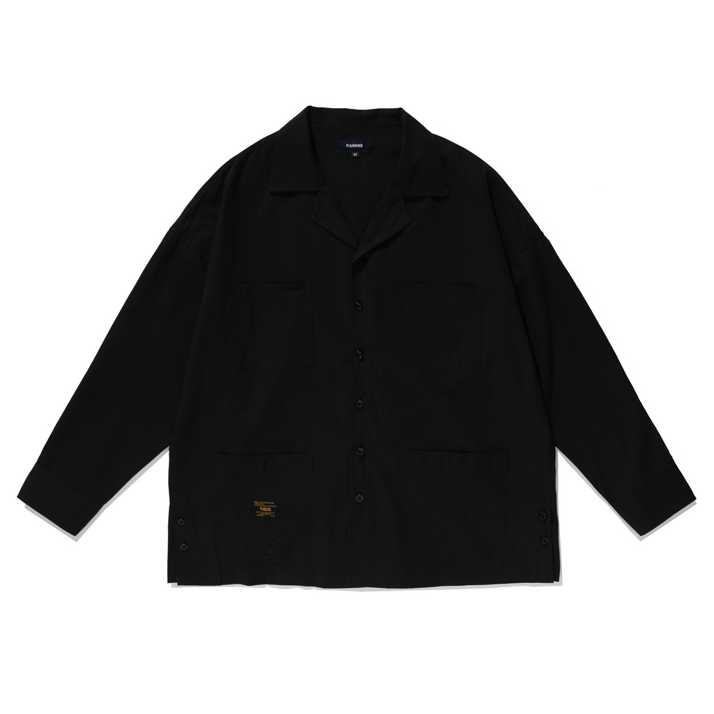 Multi Pocket Button Down Shirt