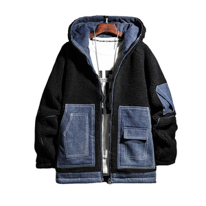 Denim Pocket Wool Jacket