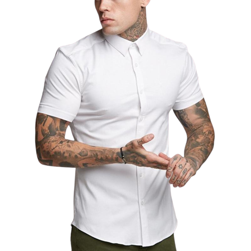 Slim Fit Button Down Shirt