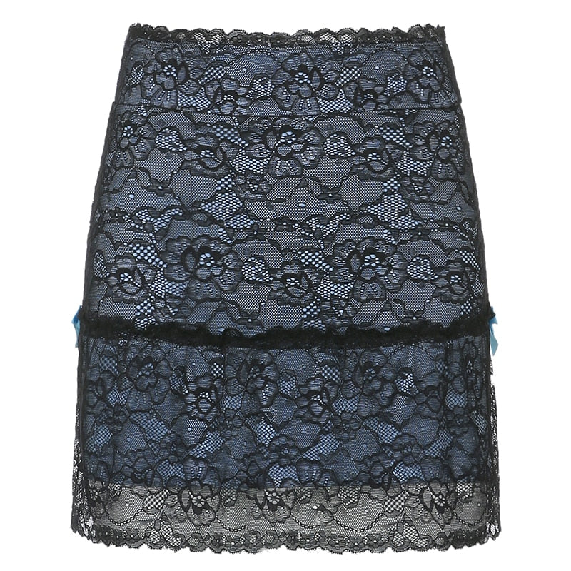Gothic Style Mini Skirt