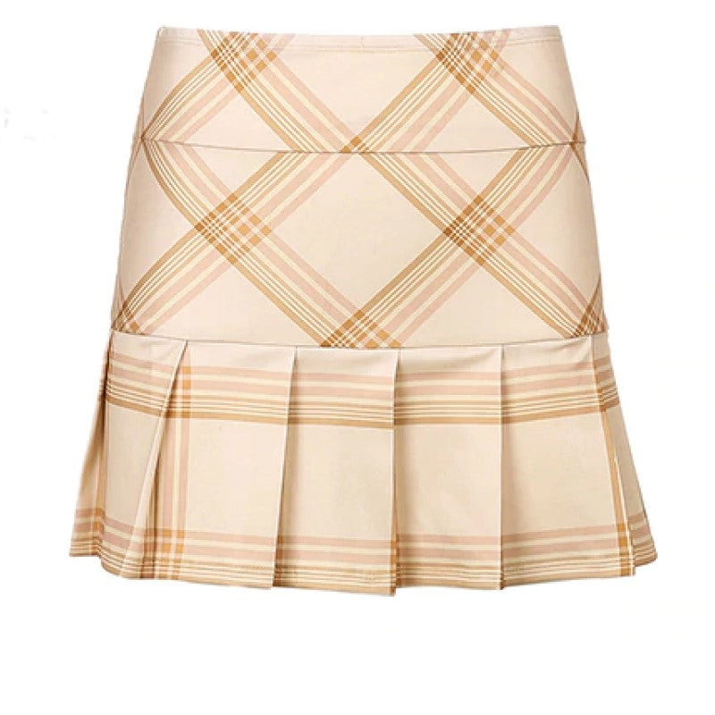 Cute Pleated Mini Skirt
