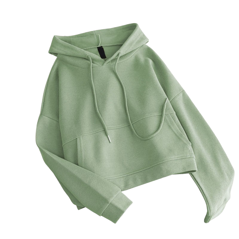 Solid Streetwear Hoodie