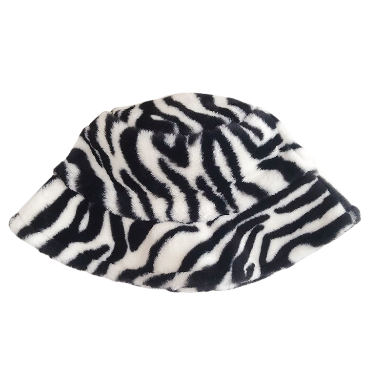 Zebra Printed Hat
