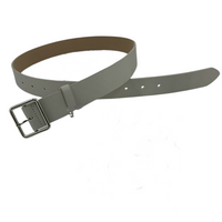 Square Buckle Leather Belt